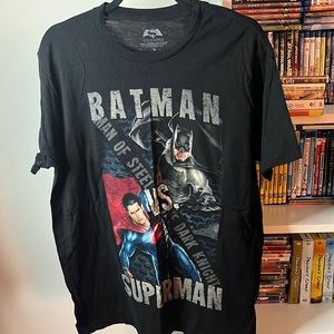Large Superman Batman T-shirt
